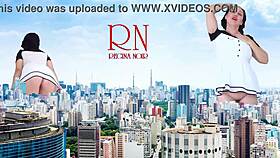 wow a giant lady without panties walks around the city she's as tall as king kong amazing show of a giantess 1