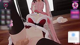 New year, new anal sex with hot catgirl Kanakovt