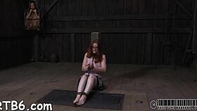 She serves with intense orgasms in servitude porn