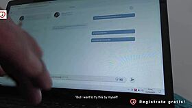 wife cheats with teen, licking her ass