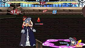 Jessica battles Warugiria in paid hentai sex scene