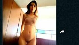 whatsapp with my cousin gets hot in my room