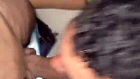 why is this greedy blowjob on a muscular black bodybuilder so intense?