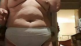 Wife In Kitchen Wearing Big Panties