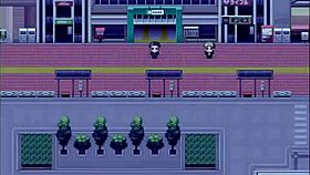 Lonely old man grabs neighbor's huge ass in hentai game part 3