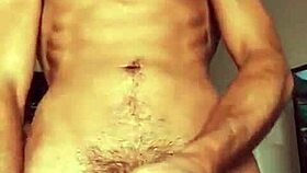 The hot soloboy strokes his monster cock to cumshot.