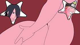 Naruto and Sasuke, what a hot gay sex scene!