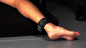 Hardcore fuck machine pounds tight young twink ass