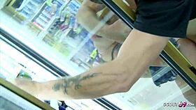 college girl jasmine gets banged in mall store before party 😜