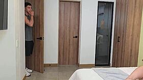 Milf Fucks Stepsons Big Dick Friend For Bet!