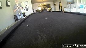 These free gay sex videos feature 18 hung emo guys with pool cues and balls ready