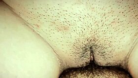 Nineteen-year-old boy fucks stepmother hard, quenching her heat with real amateur sex