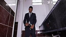 What a wild fuck with the bathroom employee!