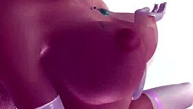 Princess Peach Rides Dildo Wildly 😍