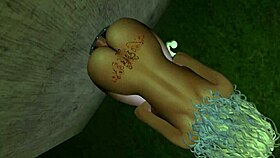 Glory Hole In Cartoon Anime Hentai With Gloryhole Action