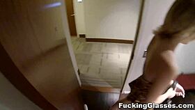 scarlett fever teen 18+ in glasses for fun