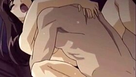 Naked anime babe gets intensely teased and prodded with food