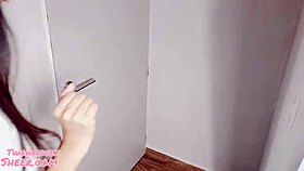 I got home, and my stepdaughter begs for homework help. How can I resist her provocative schoolgirl charm?