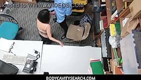 hot thief penelope reed makes a deal with the security officer 😏 what a naughty arrangement!