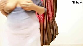 myanmar college student proudly displaying her big boobs