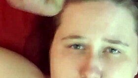 i watched the amateur get her face covered in cum