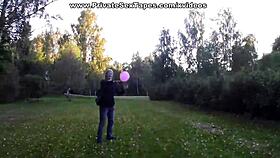 I tear my hot girlfriend's pantyhose and drill her hairy beaver.