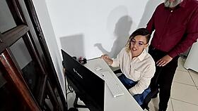 OMG, harassment chaos on her first workday! 😱