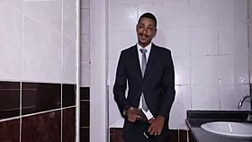 What a wild fuck with the bathroom employee!