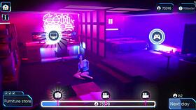 i play onlyfap simulator 3 and get nude with curvy babe