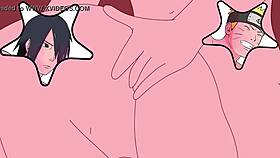 Naruto and Sasuke, what a hot gay sex scene!