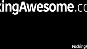 Is this brunette getting fucked at the car wash?