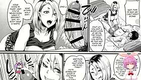 Her older sister is a gal bitch and slut in anime hentai