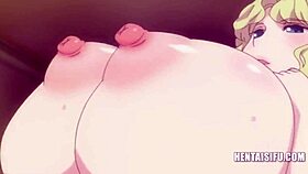 the dedicated servant surrenders to her master's desires in this hentai