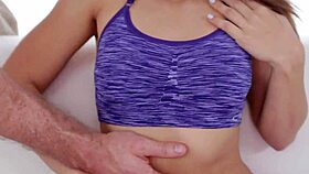 Sara Luvv stars in this intense scene with a big cock