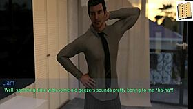 a wife and stepmother playing a game