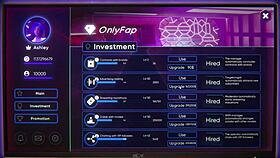 i play onlyfap simulator 3 and get nude with curvy babe