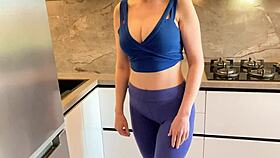 Real Russian Amateur Cheats on Wife with Her Sister While She's Away, Full of Conversations