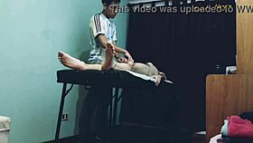 Wow, that massage ends with a blowjob!