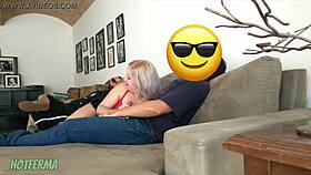 I watch my slutty wife blowjob the friend while I sit there