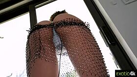 Kira Perez gets wet fitting cock in her Latina pussy