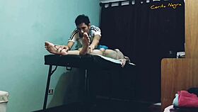 Wow, that massage ends with a blowjob!