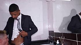 What a wild fuck with the bathroom employee!