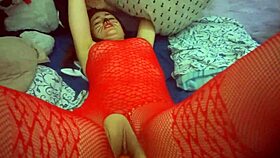 she moans, 'fuck me with that carrot, boys'