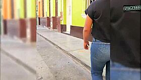 En la calle, encontré a mi primo. Me dejé follar para pagar deuda y accidentalmente llenó mi coño.