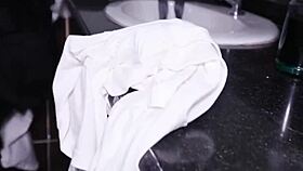 What a wild fuck with the bathroom employee!