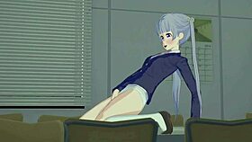 Aoba and Hifumi indulge in futanari sex