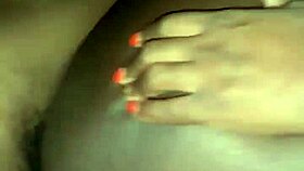 I love my stepson's monster cock in my ebony milf ass.