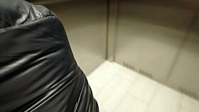 Naughty escort trolls hotel, almost caught in outdoor anal fun