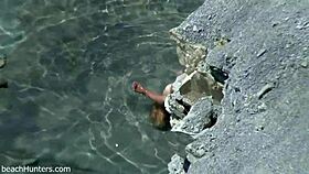 Beach Couple Feels Intense Passion During Wild Sex Session on Sand.