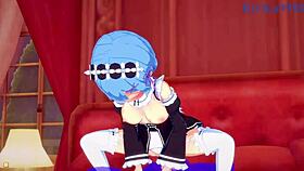 emilia rem subaru natsuki intense sex in re zero?